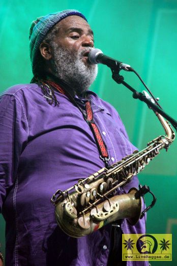 Dean Fraser (Jam) and The Blak Soil Band 28. Summer Jam Festival - Fuehlinger See, Koeln - Green Stage 05. Juli 2013 (1).JPG